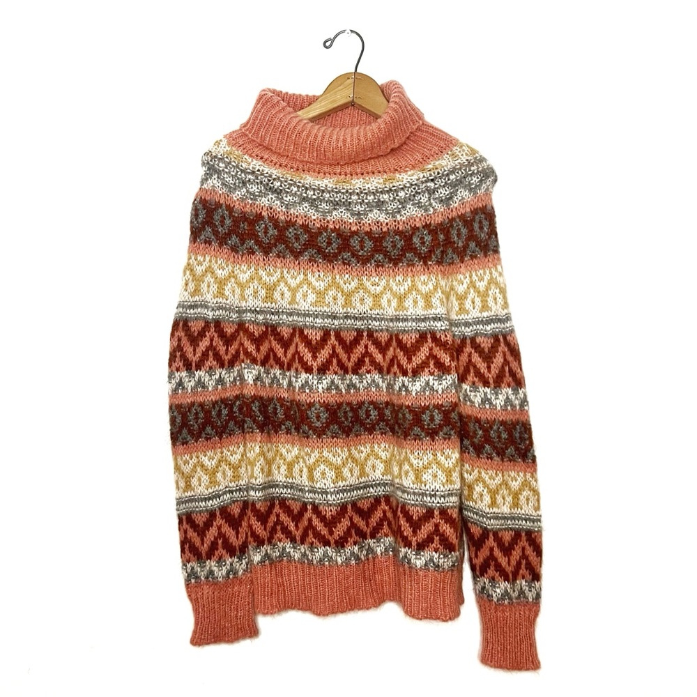 Simons | Mohair Blend Turtleneck Sweater